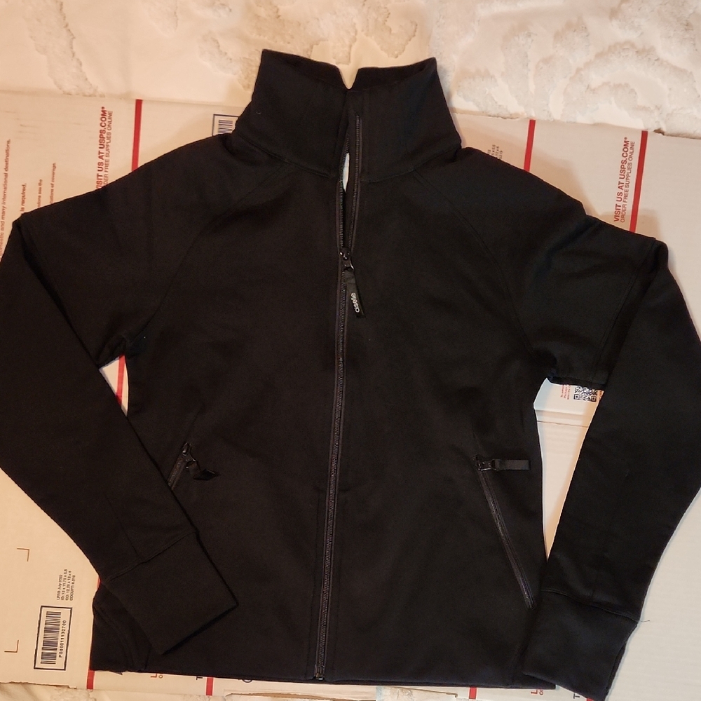 Black Zip-Up Jacket